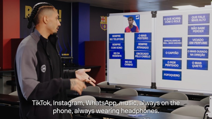 世界杯比赛直播地址-毕竟18岁！拉菲尼亚：亚马尔玩手机到很晚才睡，总花几小时搞发型